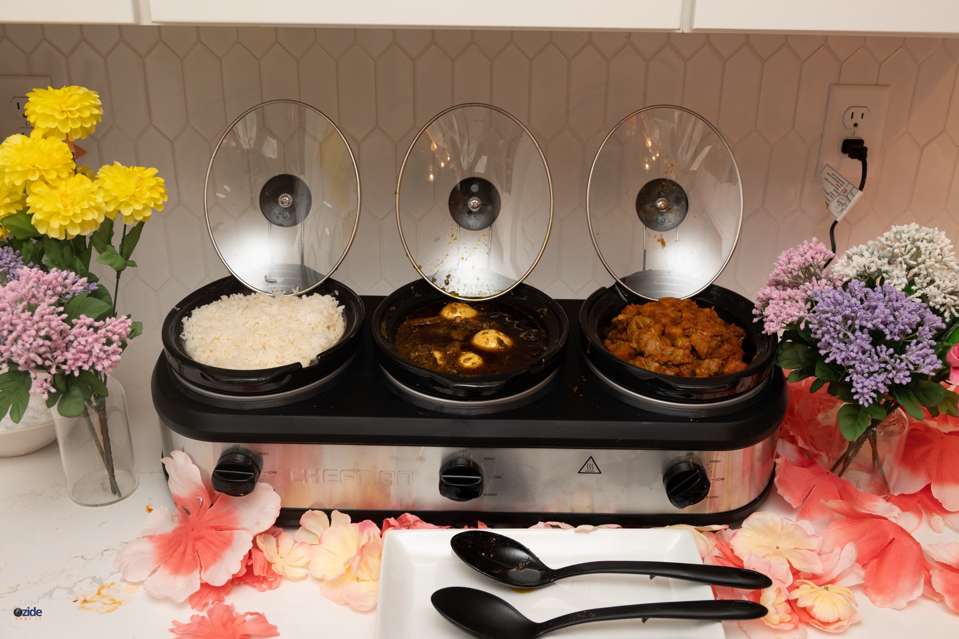 Slow cooker station