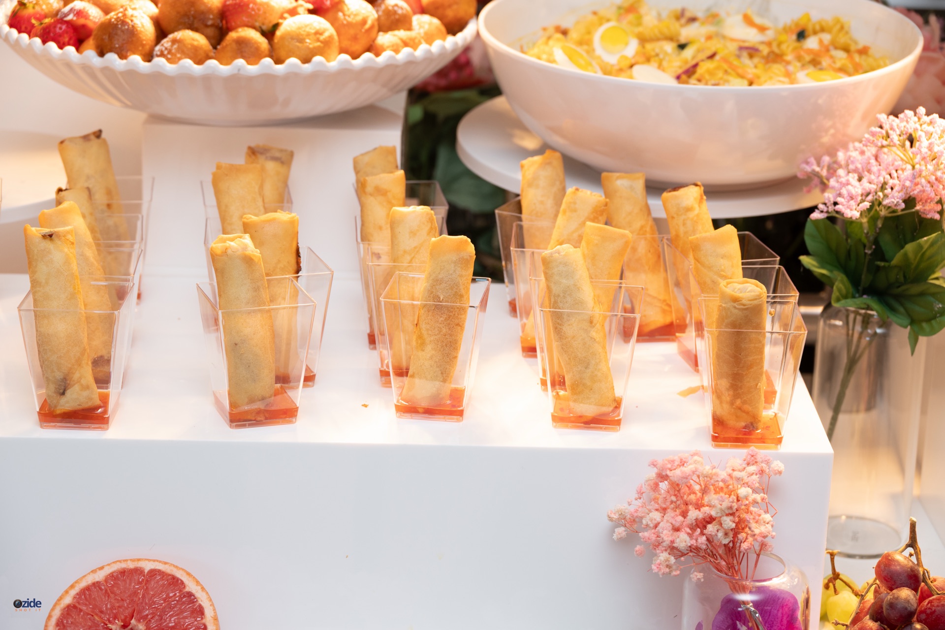 Spring rolls spread